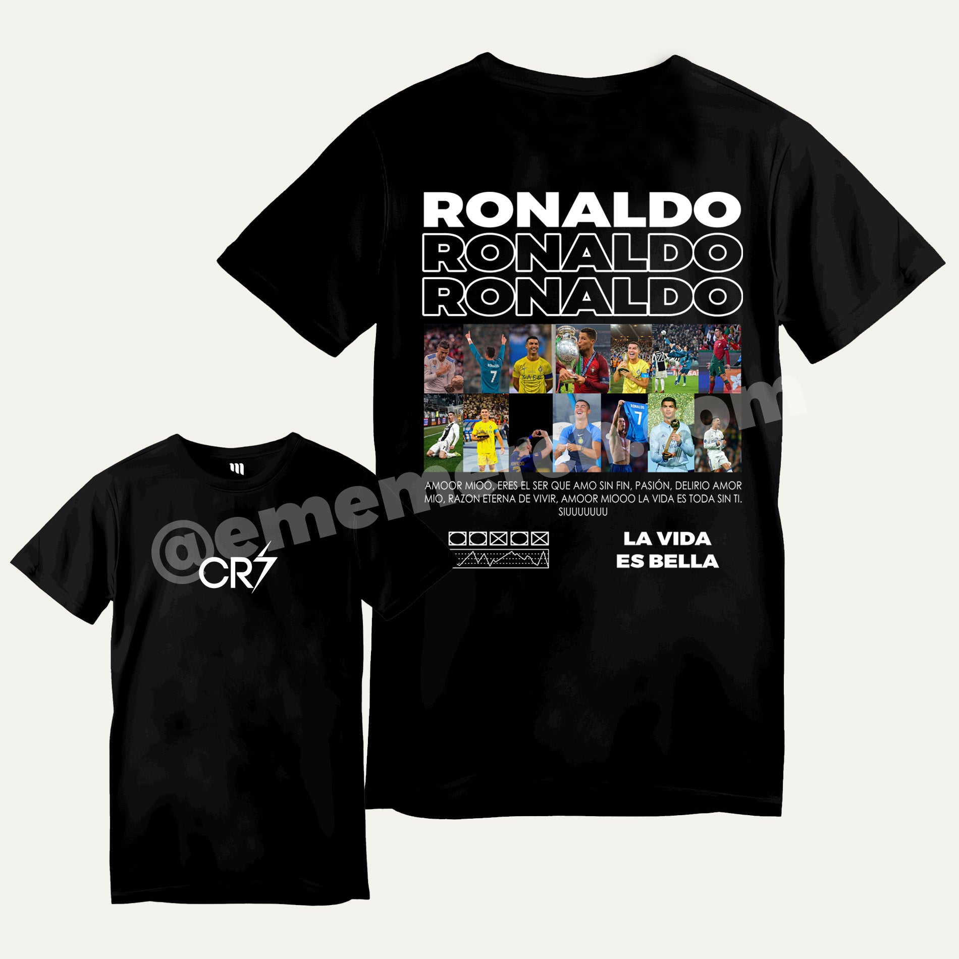 Polera Only CR7