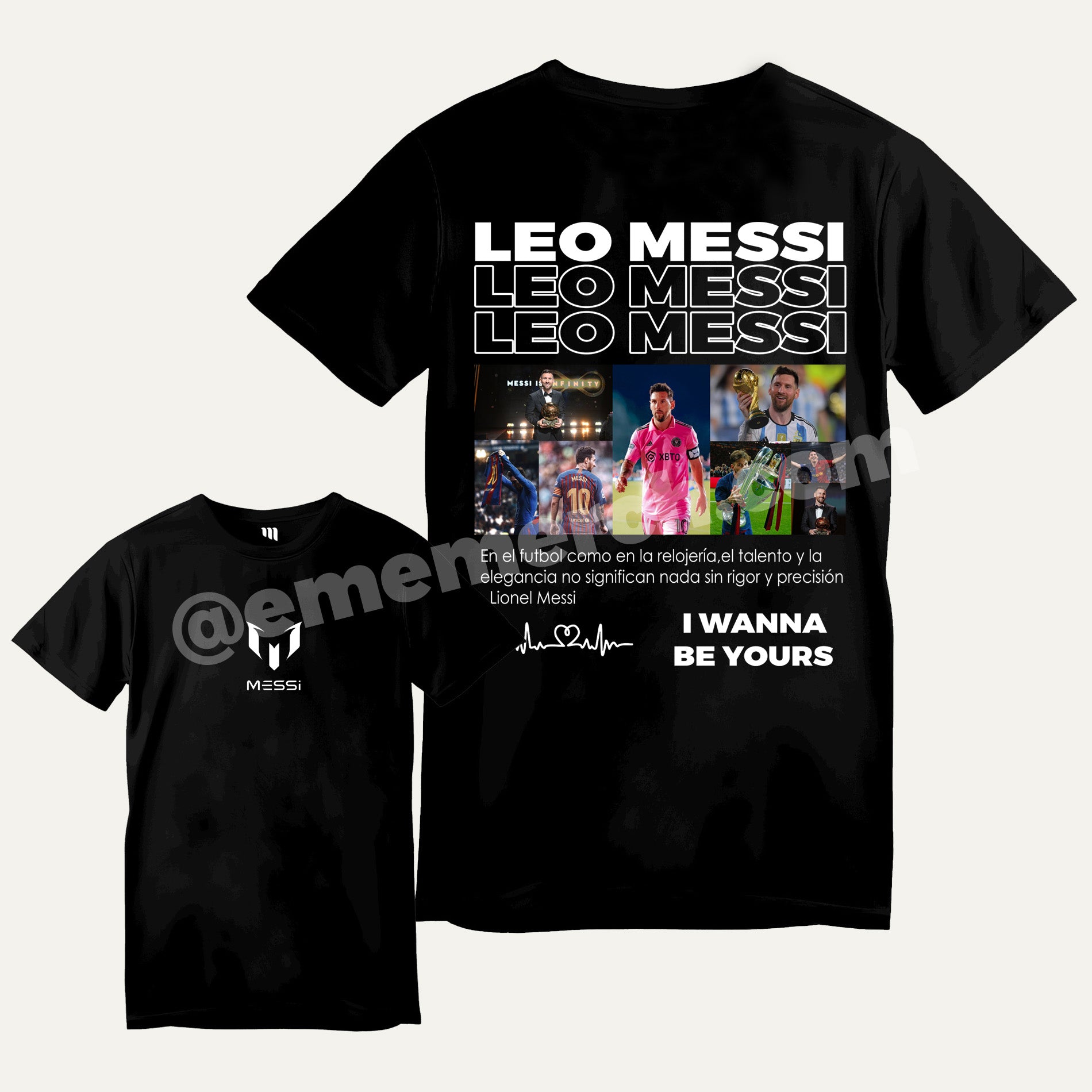Polera Only Messi