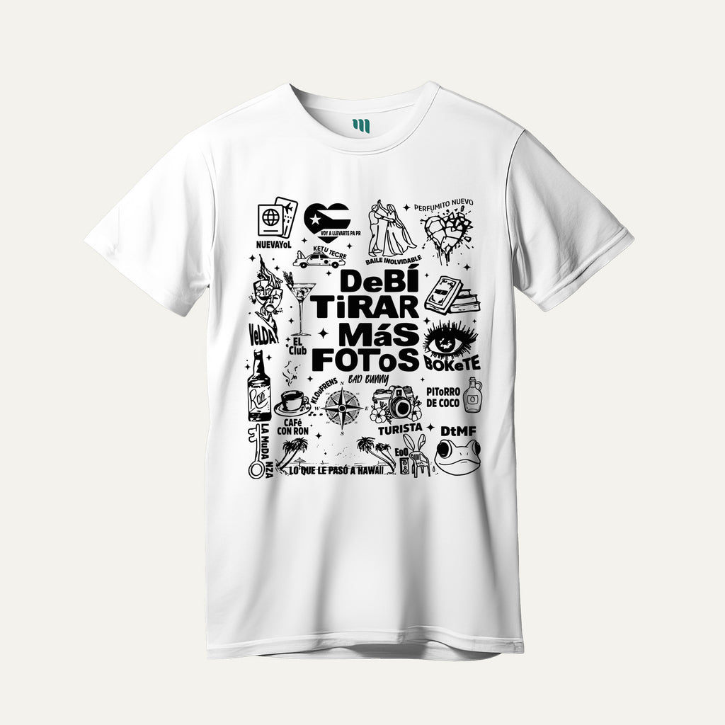 Polera Bad bonny collage