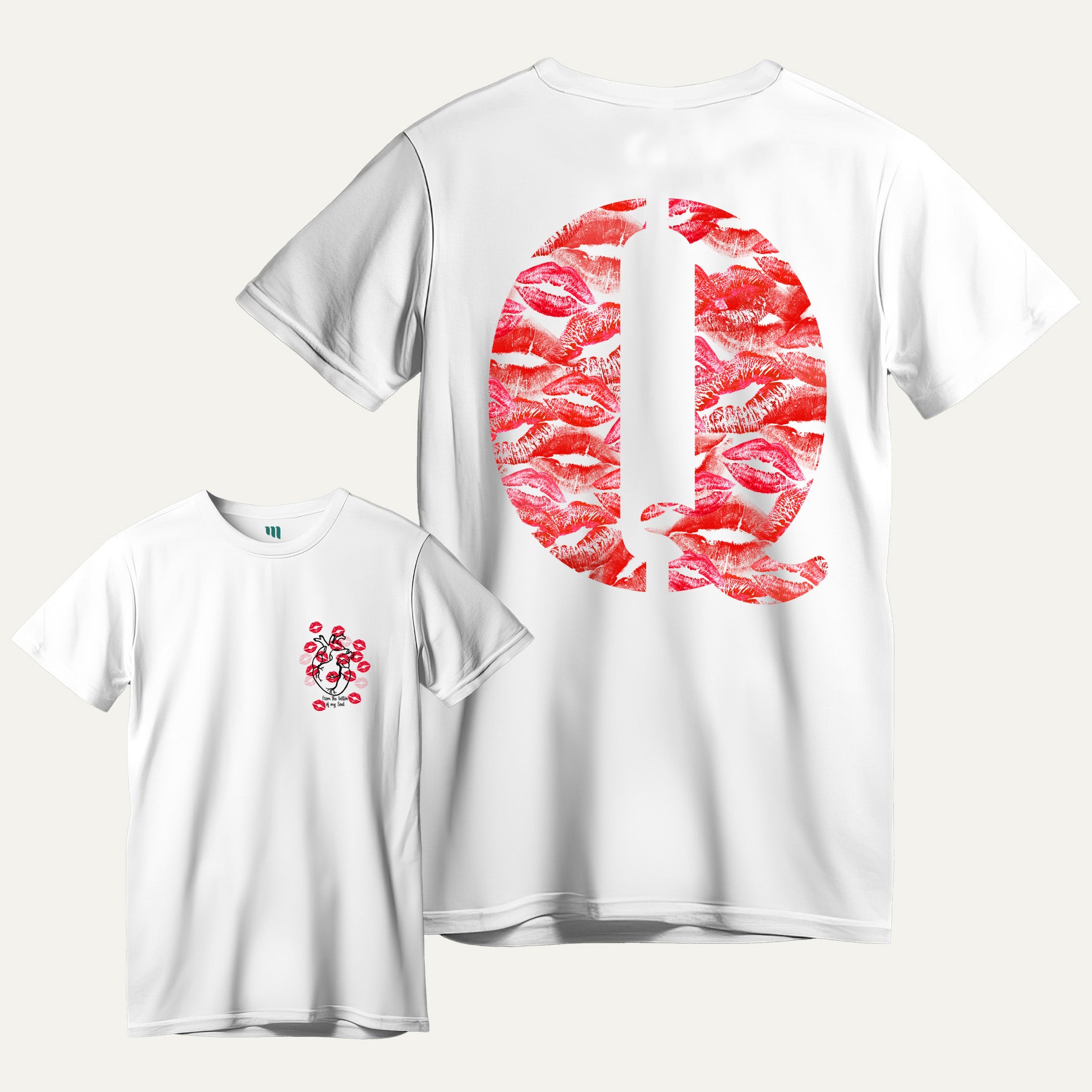 Polera Mi valentin Besos