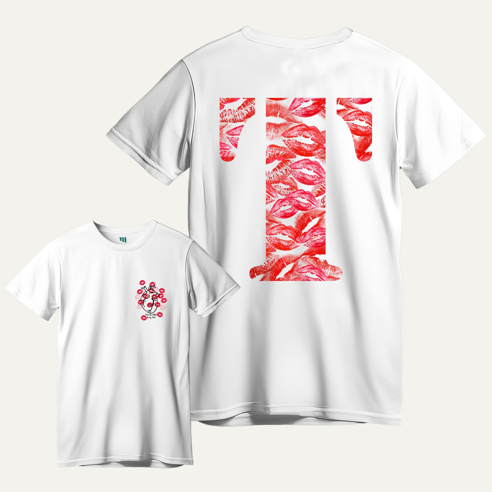 Polera Mi valentin Besos