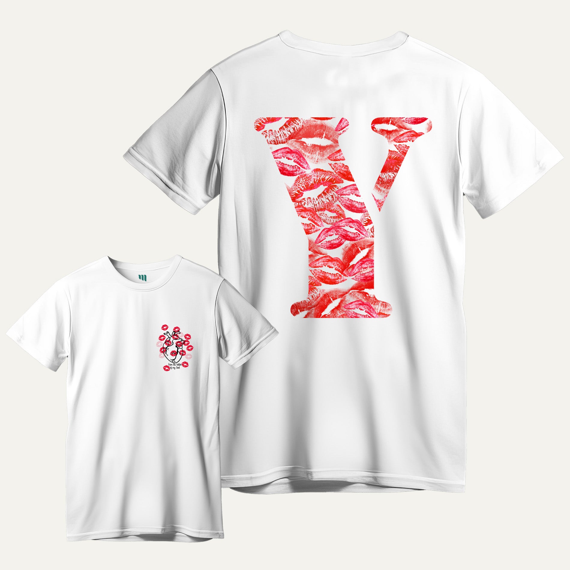 Polera Mi valentin Besos