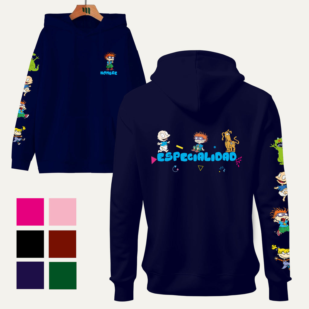 Poleron Educadora los Rugrats