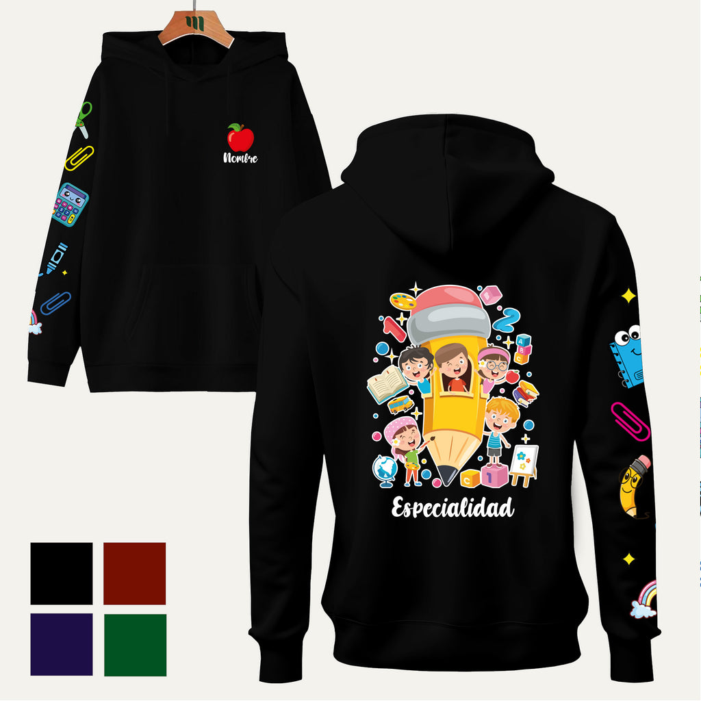 Poleron Educadora Lapiz