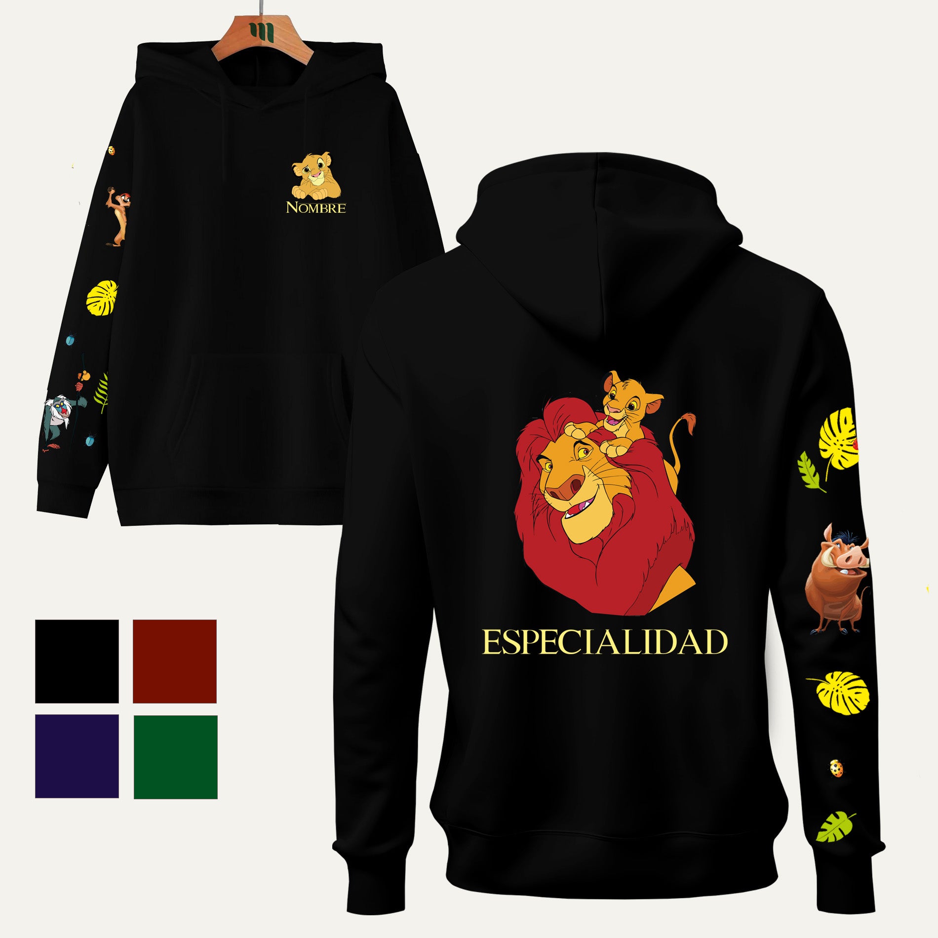 Poleron Educadora Rey Leon