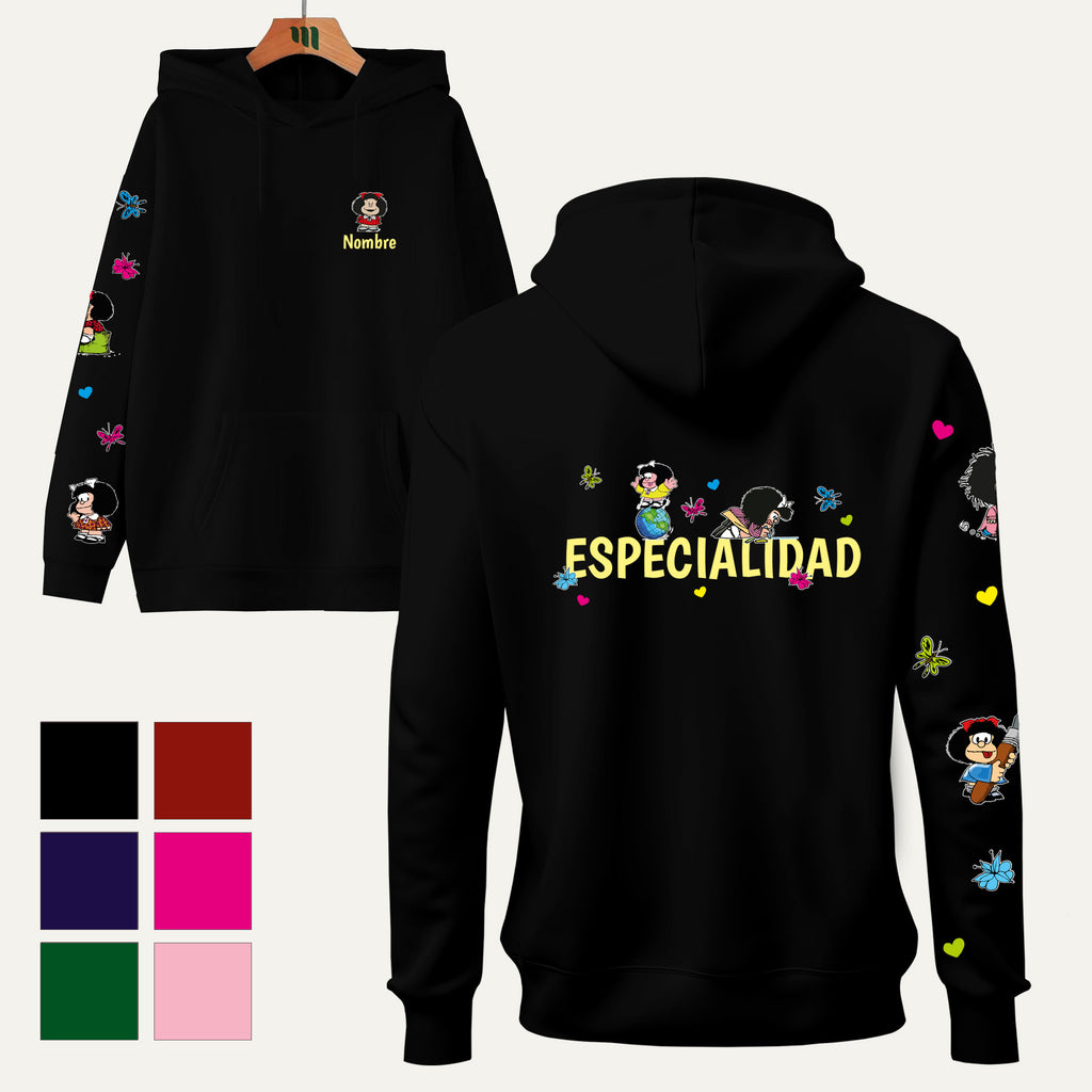 Poleron Educadora Mafalda