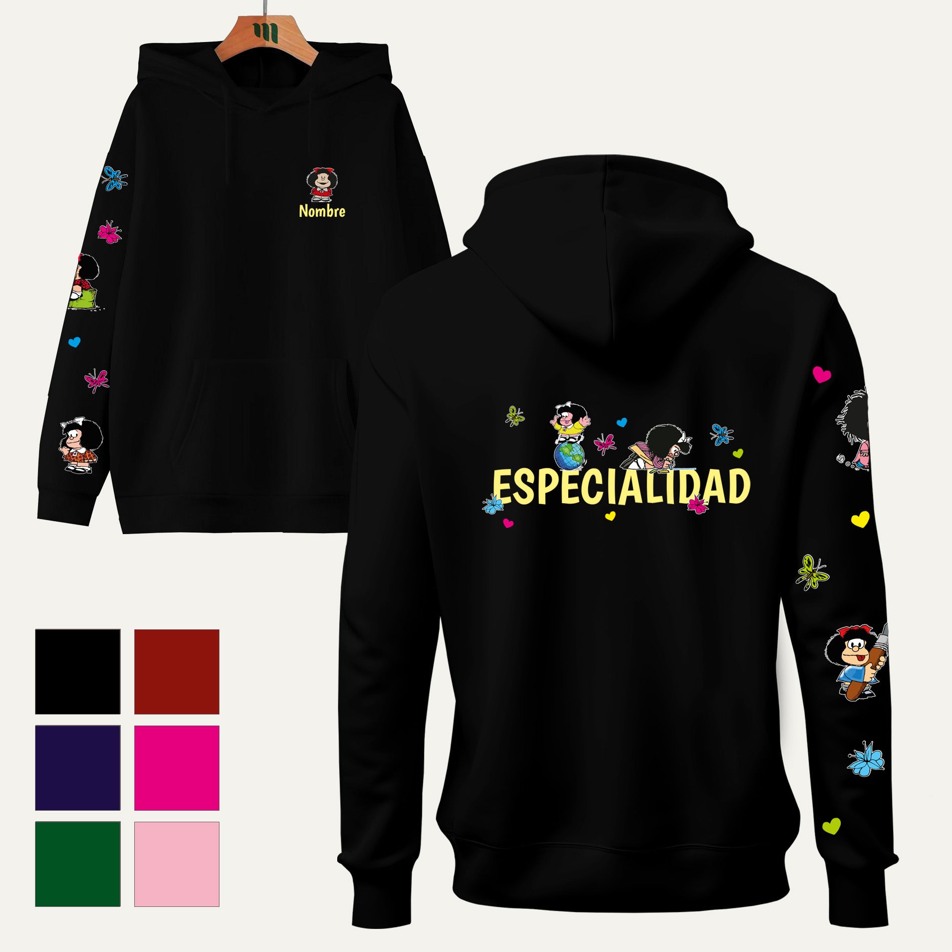 Poleron Educadora Mafalda