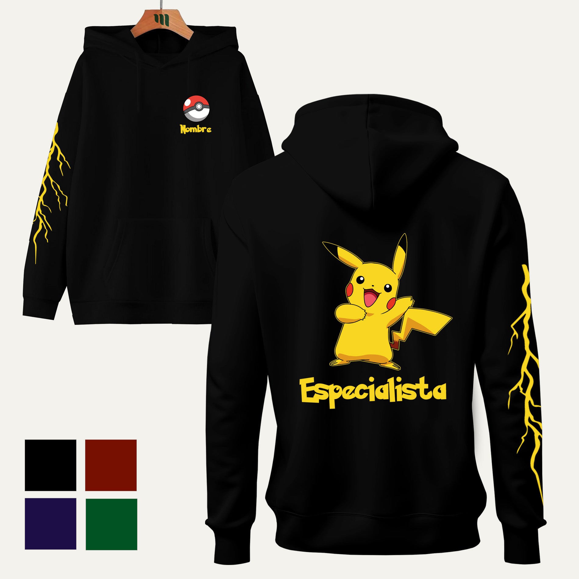 Poleron Educadora Pikachu