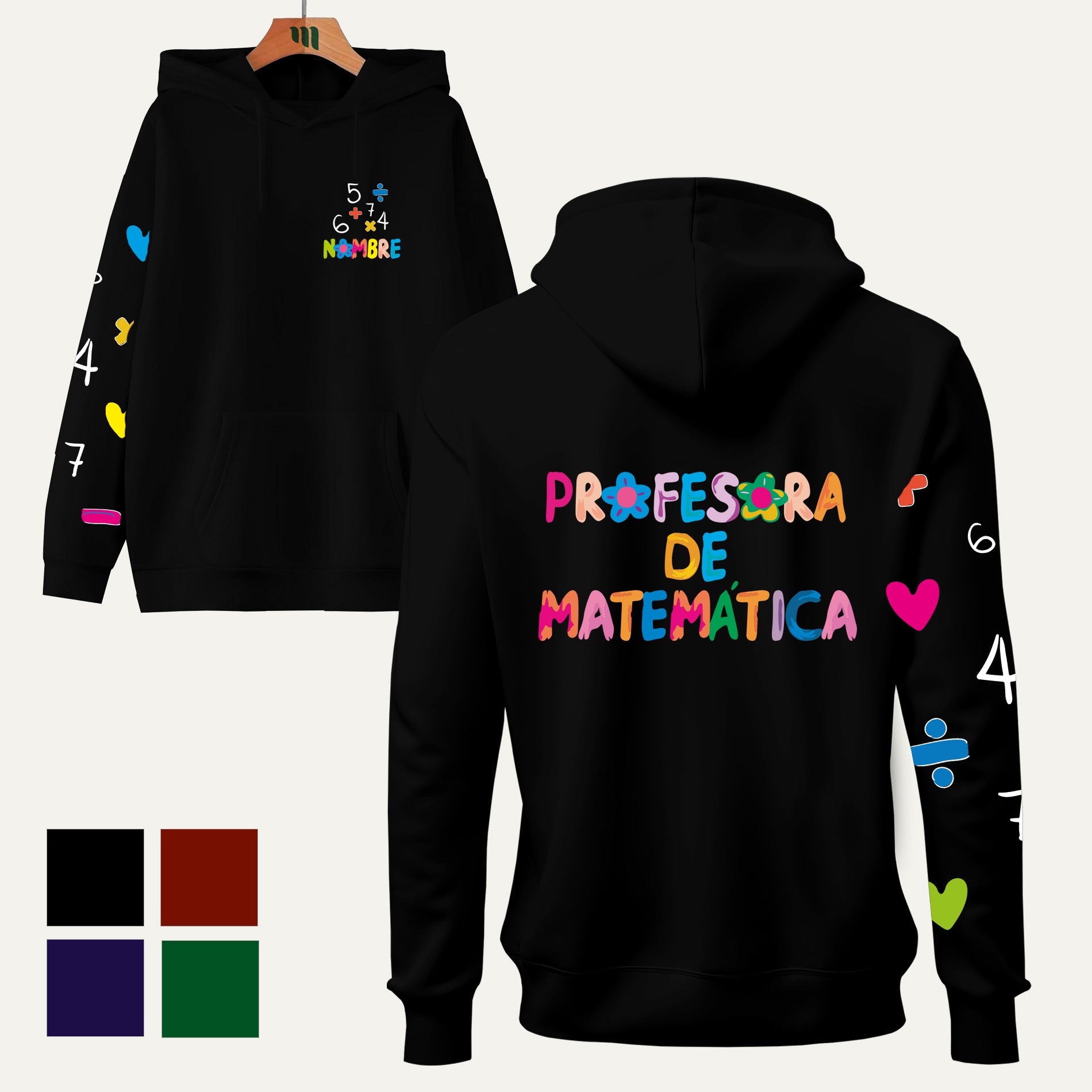 Poleron Profesora de Matematicas