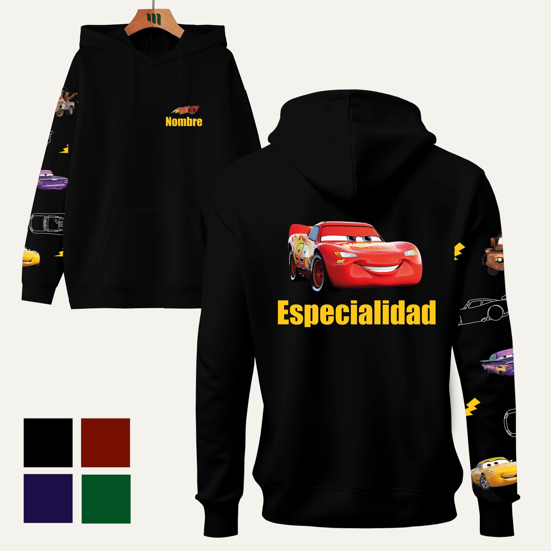 Poleron Educadora Cars