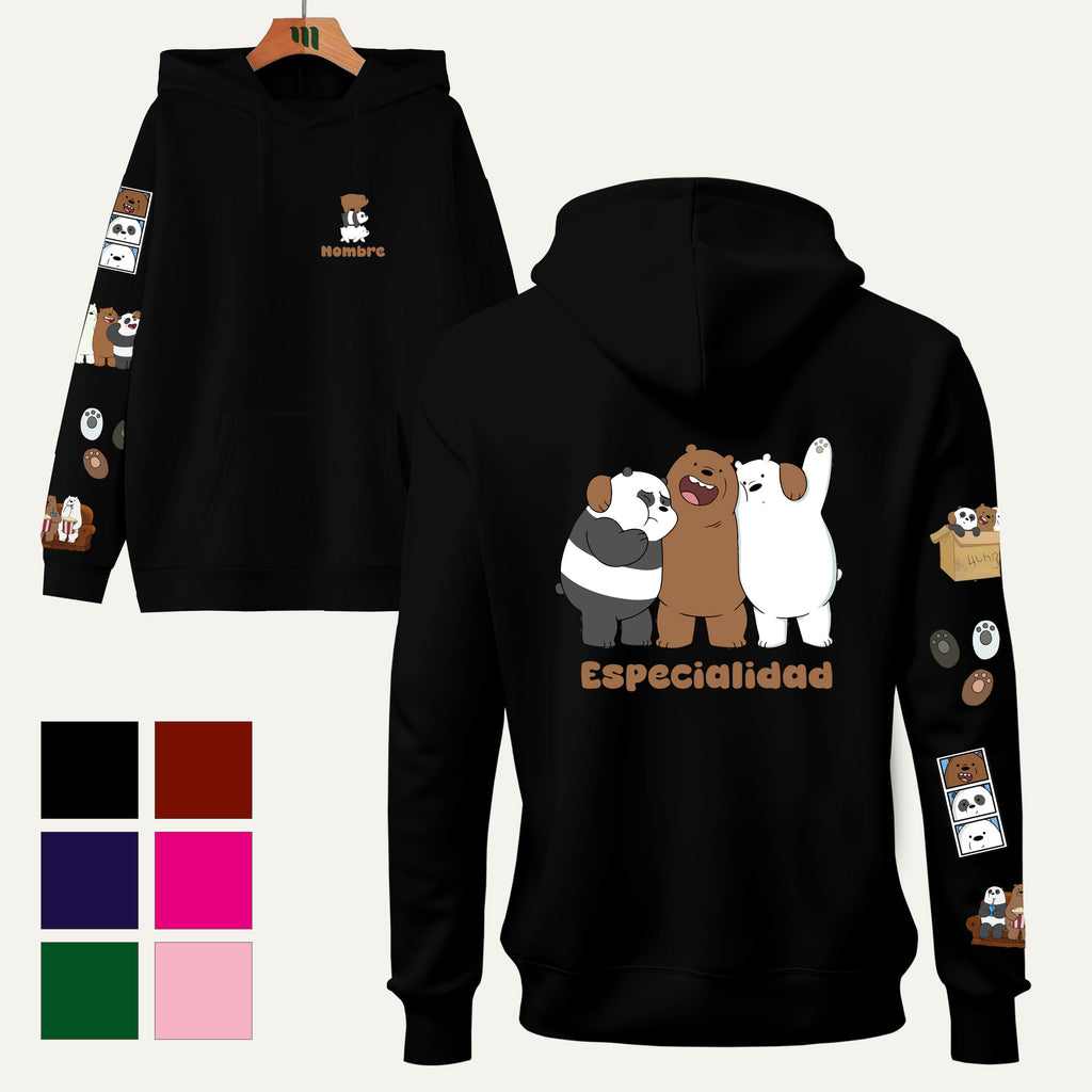 Poleron Educadora Osos escandalosos