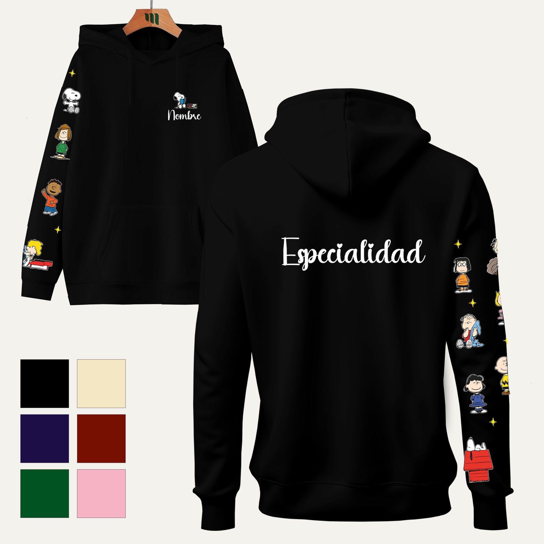 Poleron Educadora Snoopy