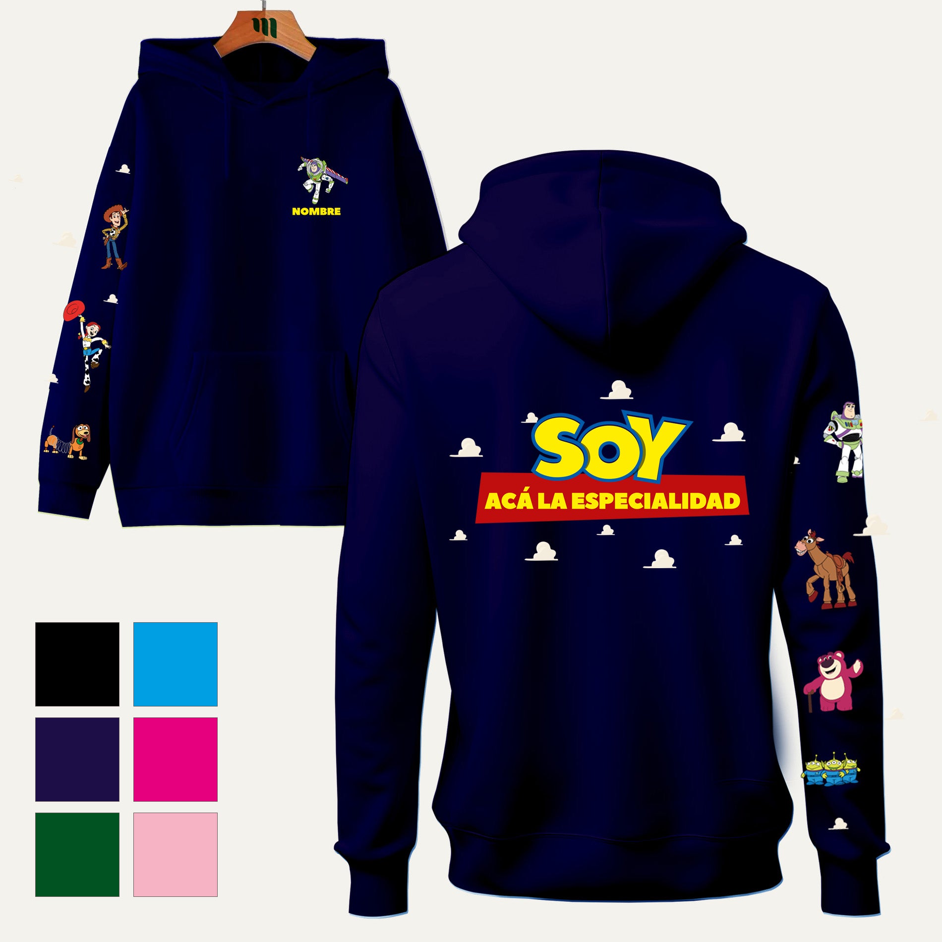 Poleron Educadora Toy Story