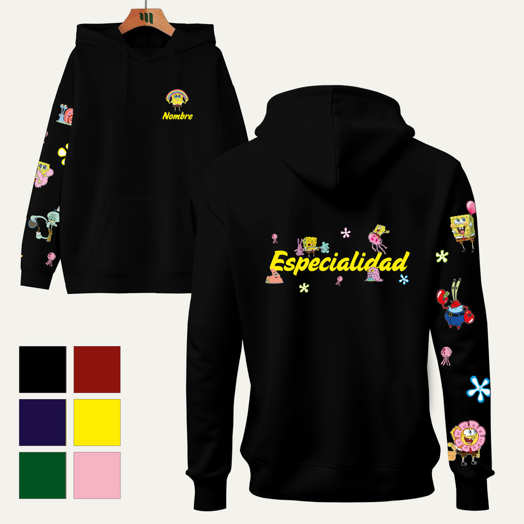 Poleron Educadora Bob Esponja